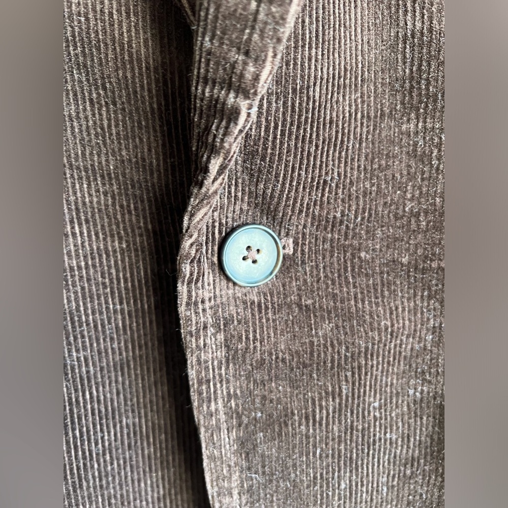 NWT POLO RALPH LAUREN CORDUROY BUTTON BLAZER JACKET DARK BEECH BROWN SIZE 6 - Picture 8 of 15